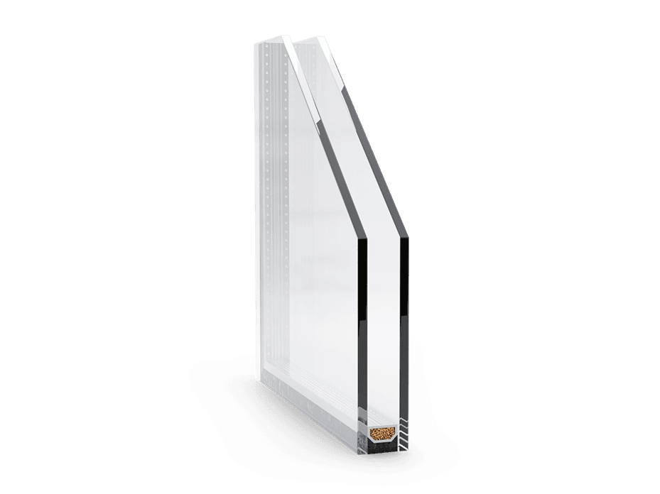 Ramen van maasframen zijn leverbaar in dubbelglas voor beste isolatie en betere energielabel