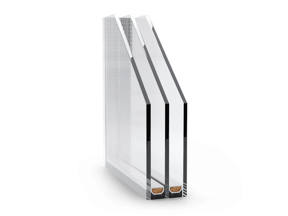 Ramen van maasframen zijn leverbaar in triple glas voor beste isolatie en betere energielabel